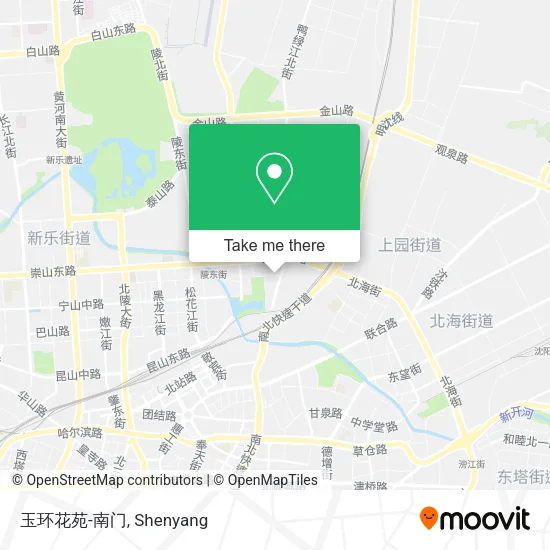 玉环花苑-南门 map