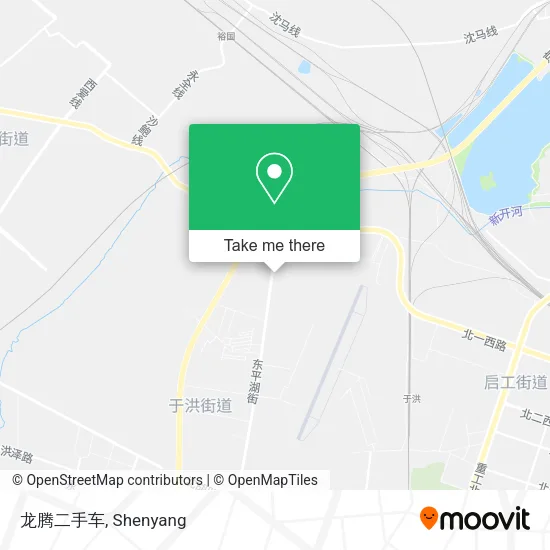 龙腾二手车 map