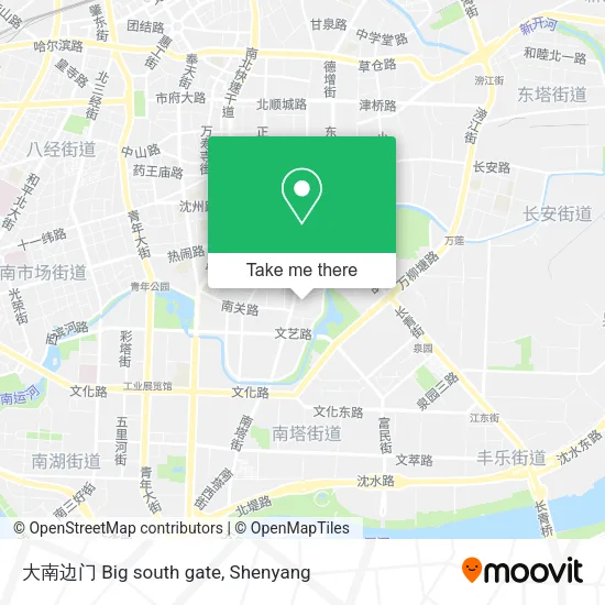 大南边门 Big south gate map