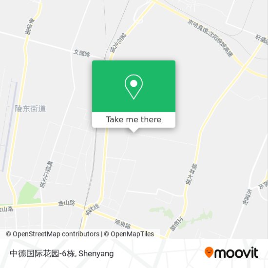 中德国际花园-6栋 map
