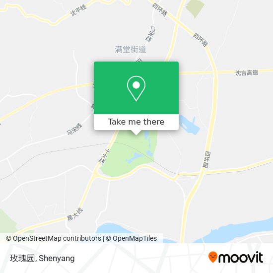 玫瑰园 map