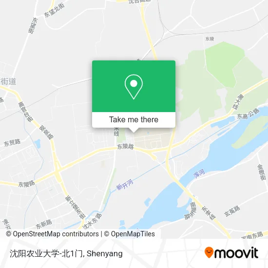 沈阳农业大学-北1门 map