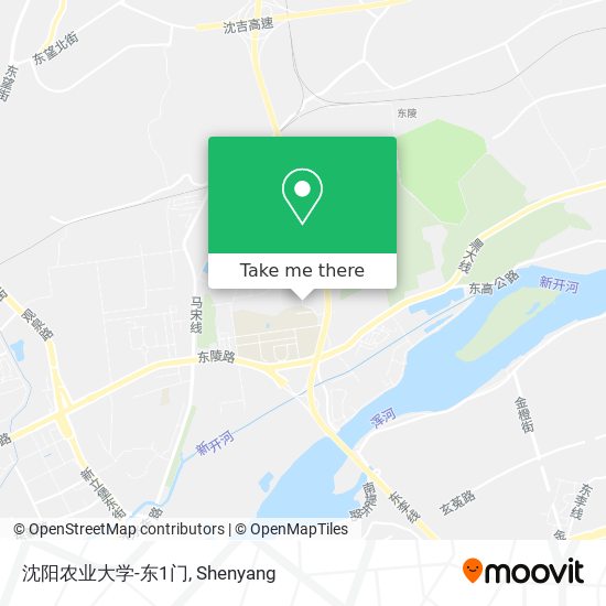 沈阳农业大学-东1门 map