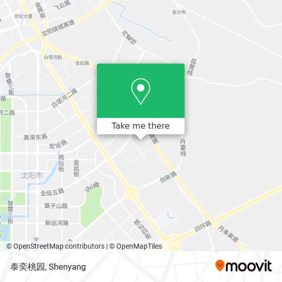 泰奕桃园 map