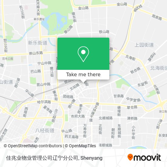 佳兆业物业管理公司辽宁分公司 map