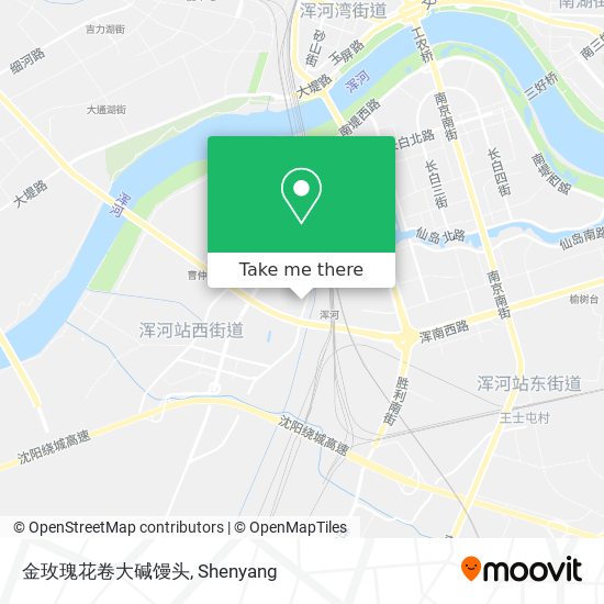 金玫瑰花卷大碱馒头 map