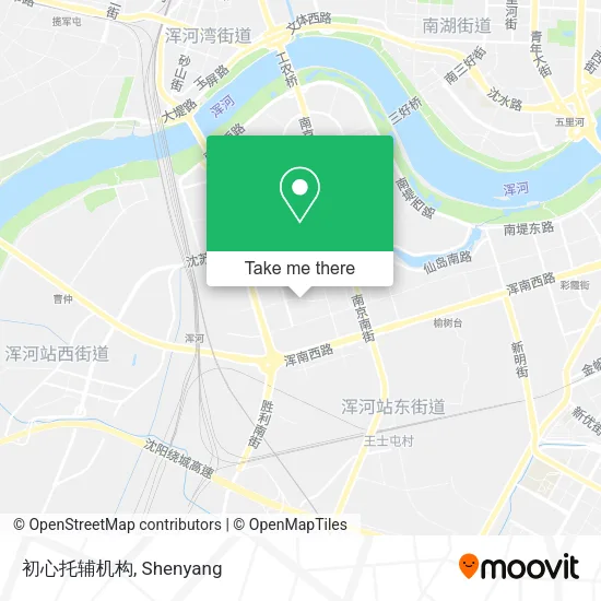 初心托辅机构 map