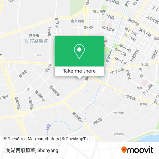 龙湖西府原著 map