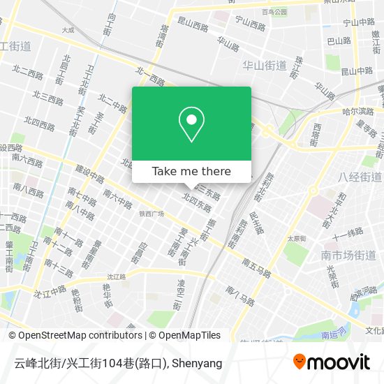 云峰北街/兴工街104巷(路口) map
