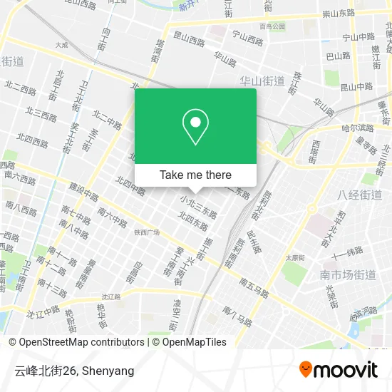 云峰北街26 map