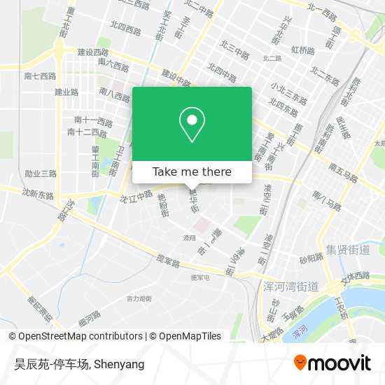 昊辰苑-停车场 map