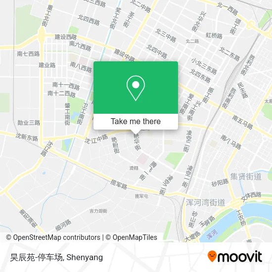 昊辰苑-停车场 map