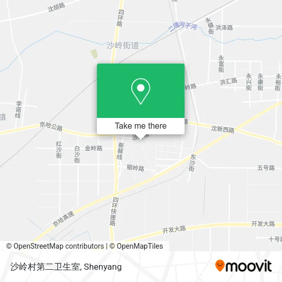 沙岭村第二卫生室 map