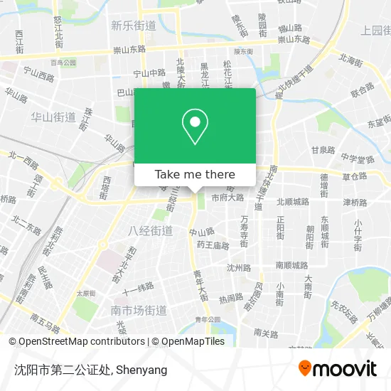 沈阳市第二公证处 map