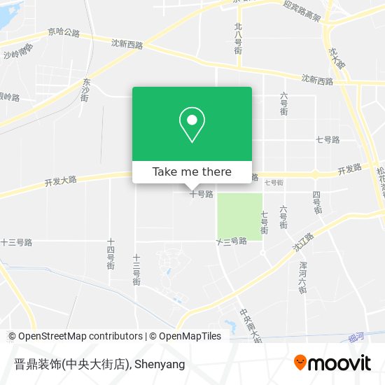 晋鼎装饰(中央大街店) map