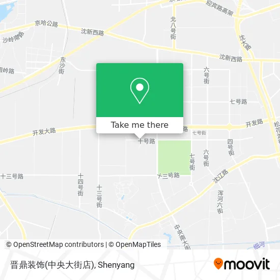 晋鼎装饰(中央大街店) map
