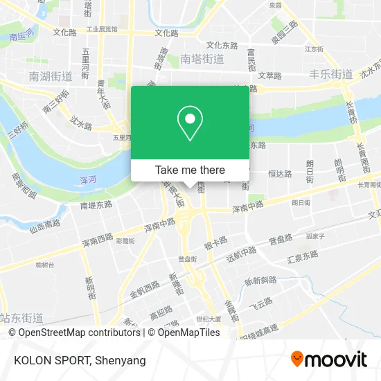 KOLON SPORT map