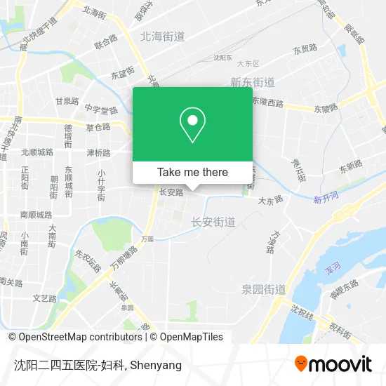 沈阳二四五医院-妇科 map