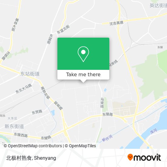 北极村熟食 map