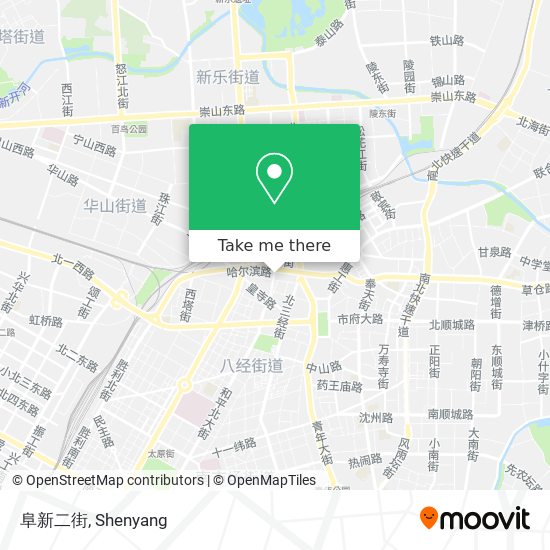 阜新二街 map