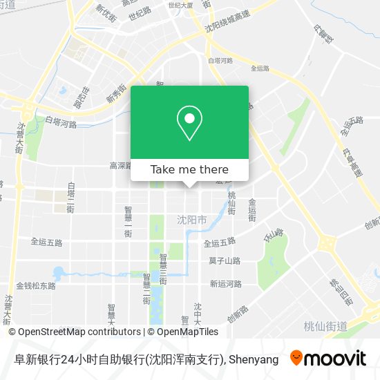 阜新银行24小时自助银行(沈阳浑南支行) map