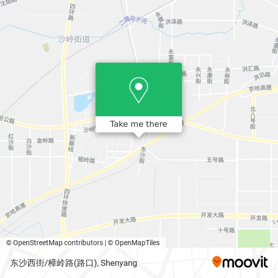 东沙西街/樟岭路(路口) map