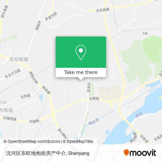 沈河区东旺地炮校房产中介 map