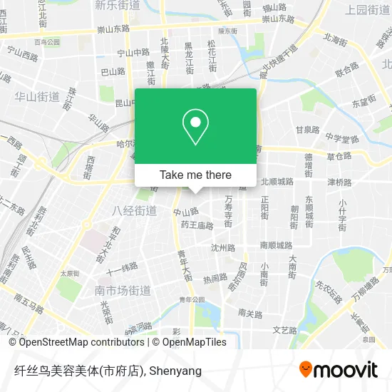 纤丝鸟美容美体(市府店) map