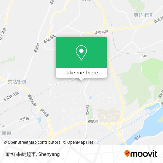 新鲜果蔬超市 map