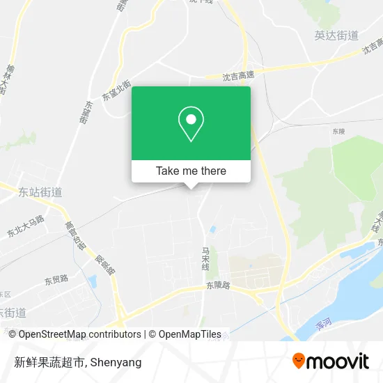 新鲜果蔬超市 map