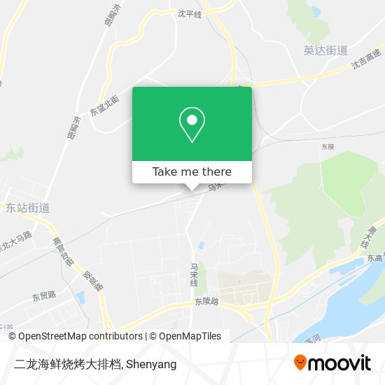 二龙海鲜烧烤大排档 map