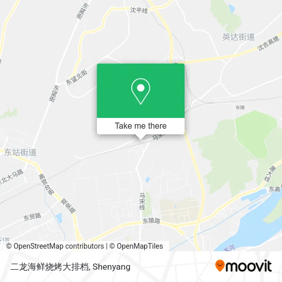 二龙海鲜烧烤大排档 map