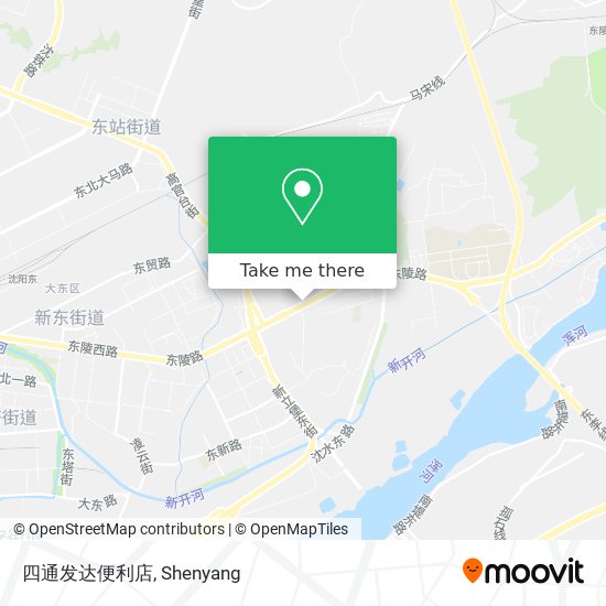 四通发达便利店 map