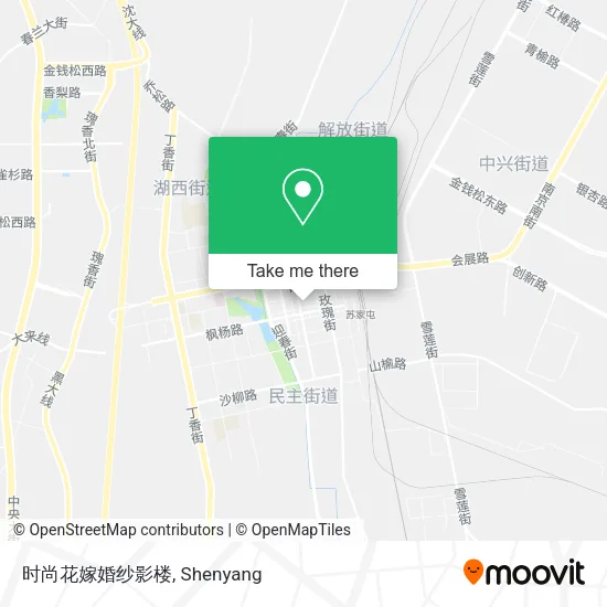 时尚花嫁婚纱影楼 map
