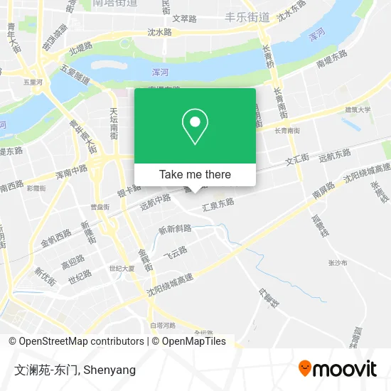 文澜苑-东门 map