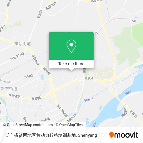 辽宁省贫困地区劳动力转移培训基地 map