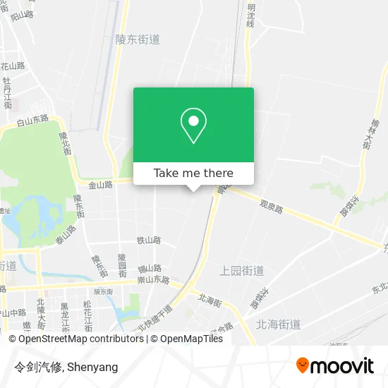 令剑汽修 map