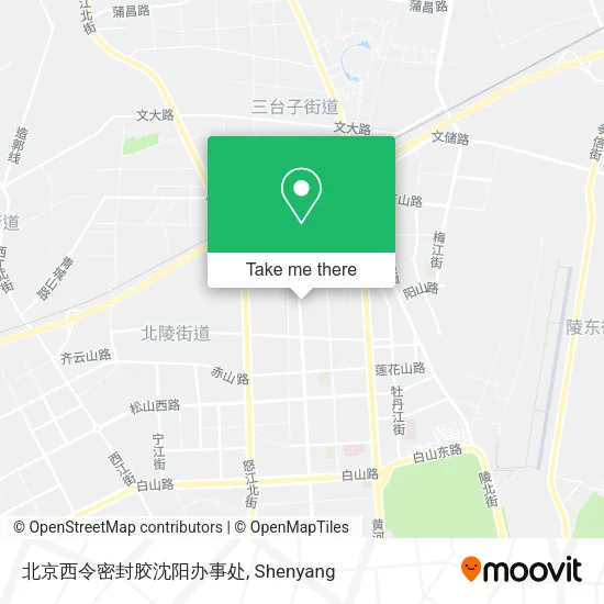 北京西令密封胶沈阳办事处 map