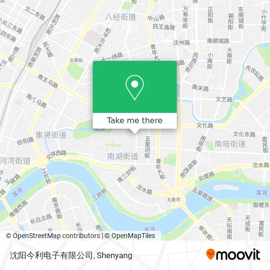 沈阳今利电子有限公司 map