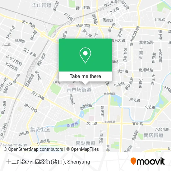 十二纬路/南四经街(路口) map