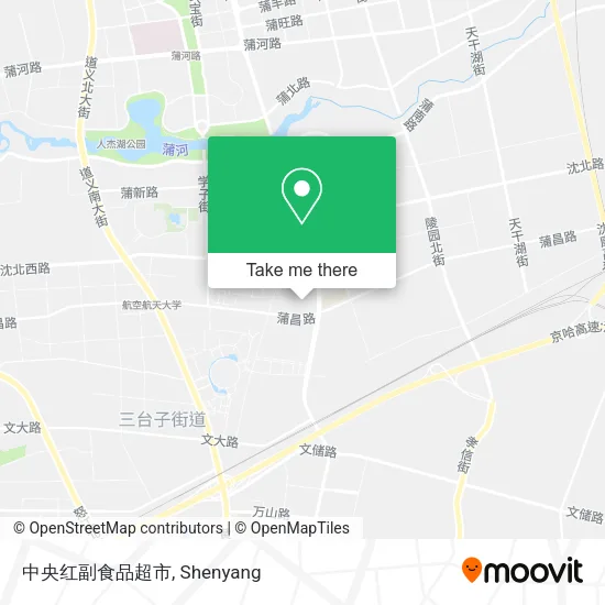 中央红副食品超市 map