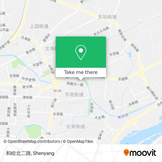 和睦北二路 map