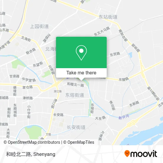 和睦北二路 map