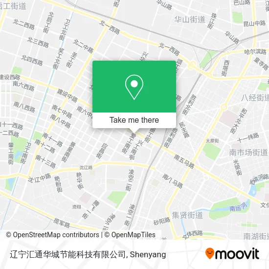 辽宁汇通华城节能科技有限公司 map