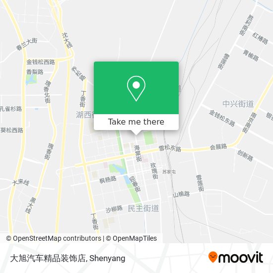 大旭汽车精品装饰店 map