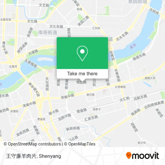 王守廉羊肉片 map