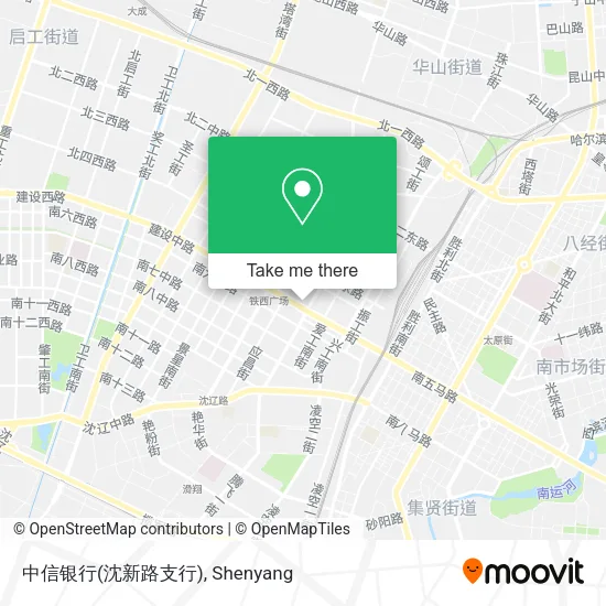 中信银行(沈新路支行) map