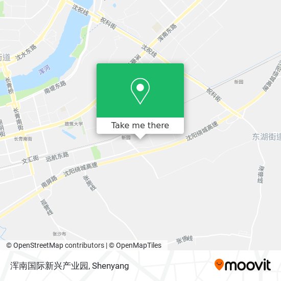 浑南国际新兴产业园 map