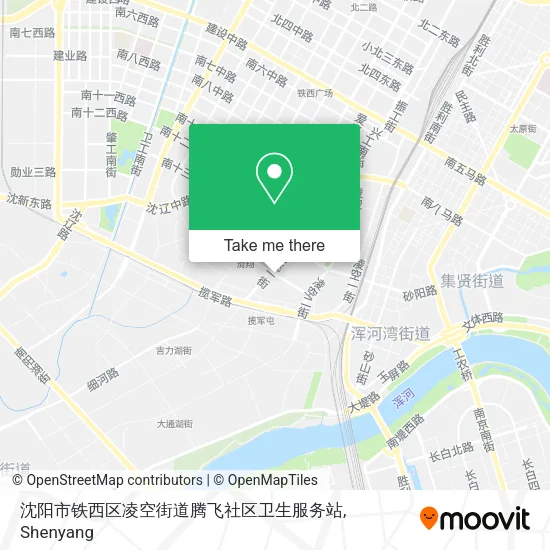 沈阳市铁西区凌空街道腾飞社区卫生服务站 map