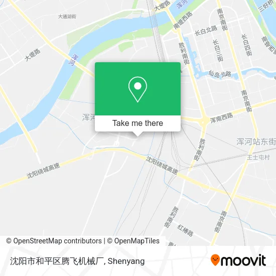 沈阳市和平区腾飞机械厂 map